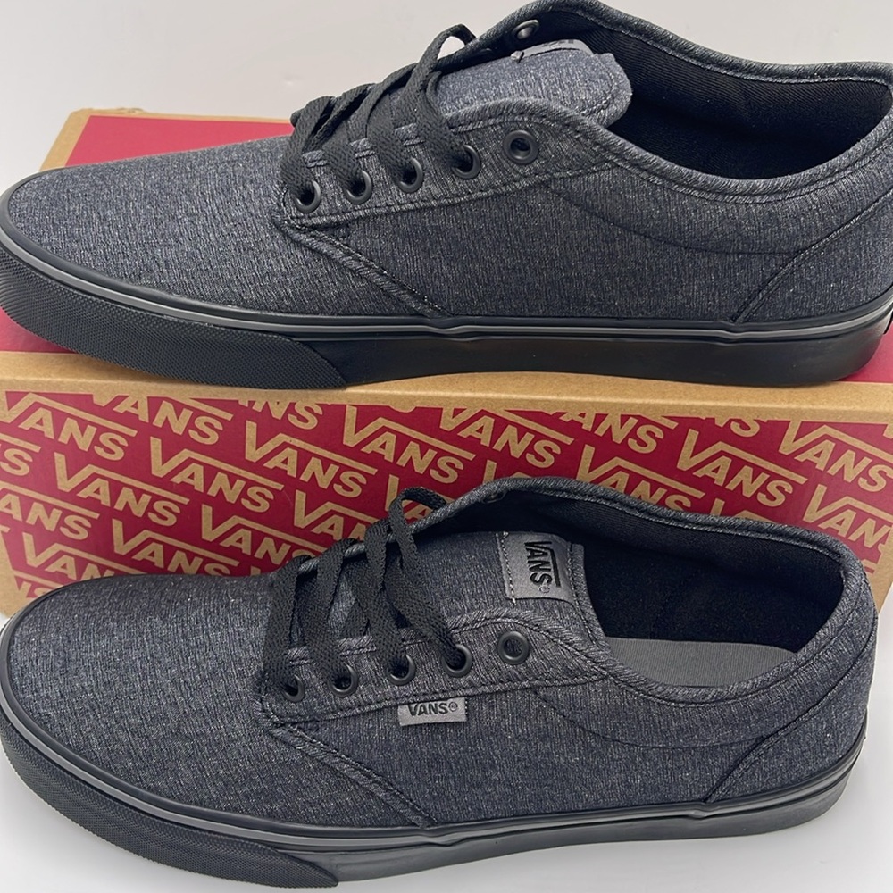 Vans WMNS Low-Top Sneakers Canvas Upper Atwood
(Varsity Textile) Black/Pewter - Picture 3 of 16